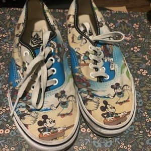 Mickey Mouse Disney vans